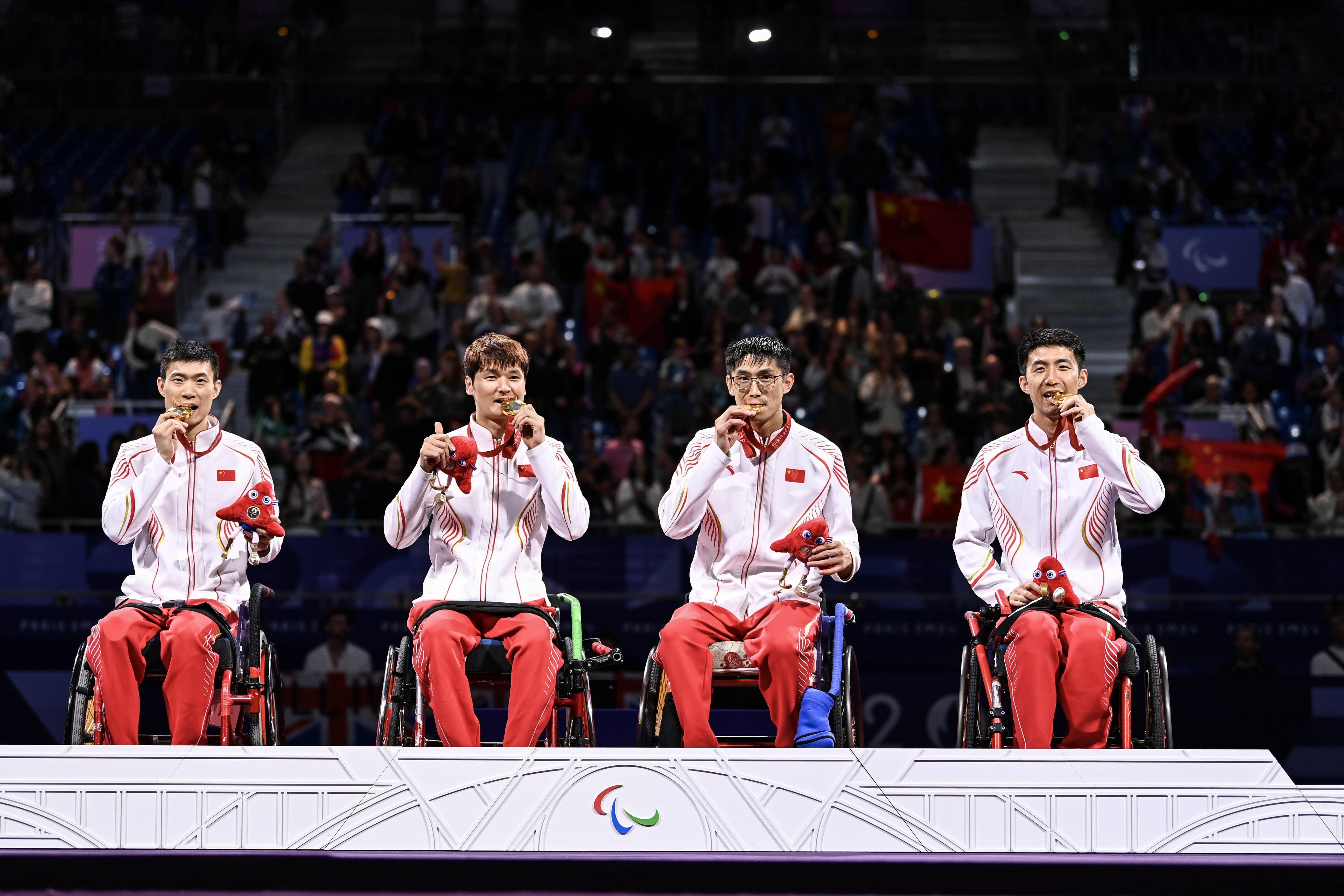 雷速-刚果共和国男子篮球队备战残奥会-第1张图片-雷速官网