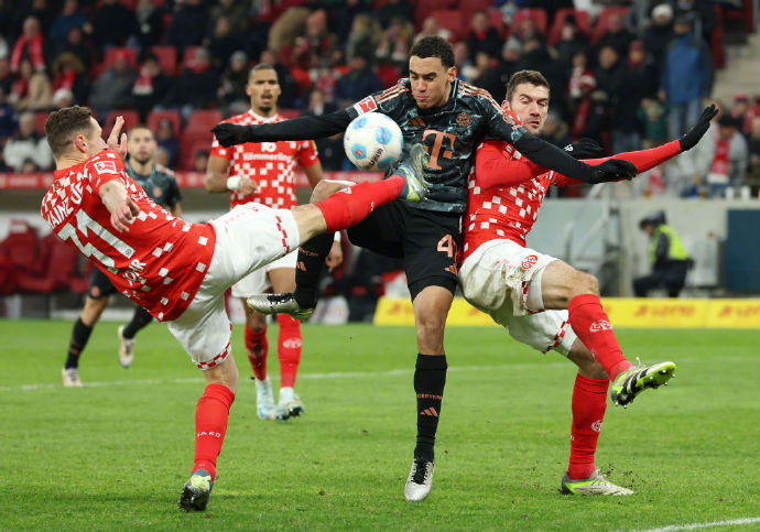 雷速-拜仁慕尼黑连胜停止,客场战平对手-第1张图片-雷速官网 雷速-拜仁慕尼黑连胜停止,客场战平对手-第1张图片-雷速官网