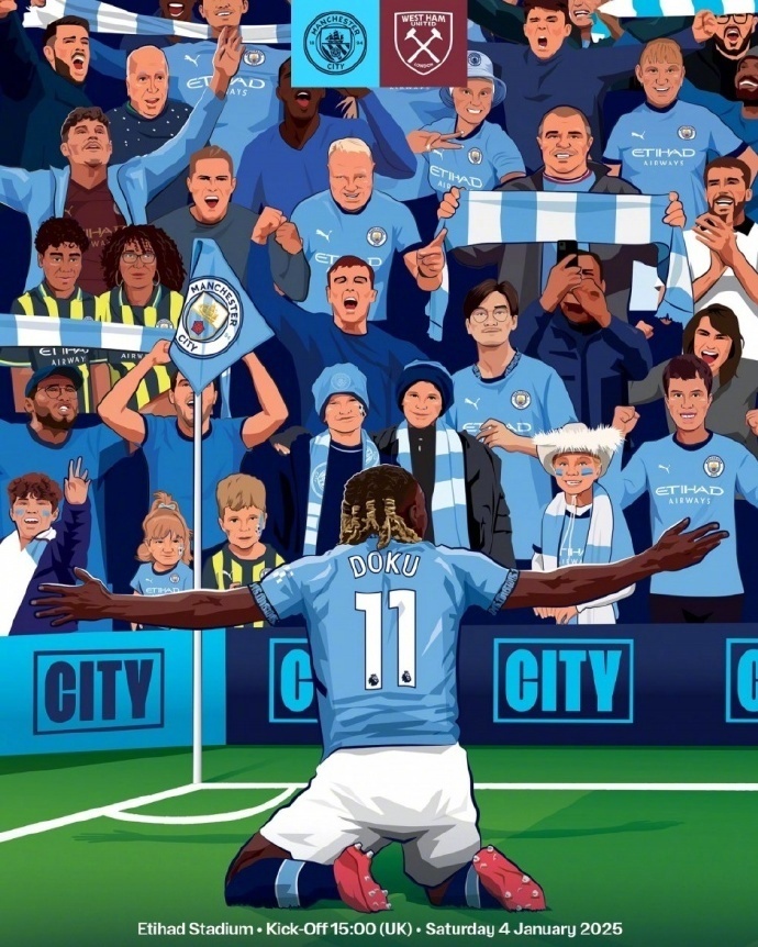 雷速-曼城客场大胜西汉姆联,继续保持领先优势-第1张图片-雷速官网 雷速-曼城客场大胜西汉姆联,继续保持领先优势-第1张图片-雷速官网